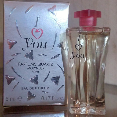 Miniatura Colección Perfum Molyneux Quartz I Love You 5ml Vi