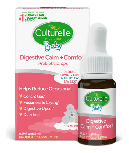 Probiotico Culturelle Bebe Baby Colic Calma Confor 0-12meses