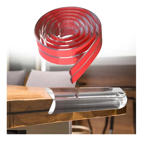 Protector De Esquina Para Mesa, Vidrio, Madera, Rollo De Pvc