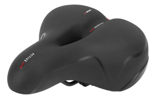 Sillín Para Bicicleta, Cómodo, Acolchado Y Transpirable, Neg
