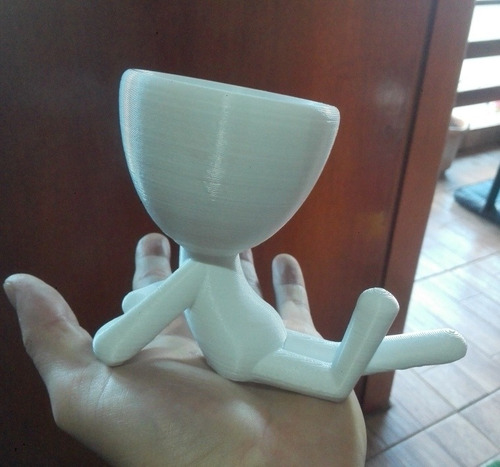 Imagem 10 de 10 de Vasos Robert Plant Suculentas. Pronta Entrega Kit C/4 Branco