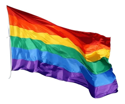 Bandeira Do Orgulho Gay Lgbt Lésbica Rainbow Flag - 150x90cm