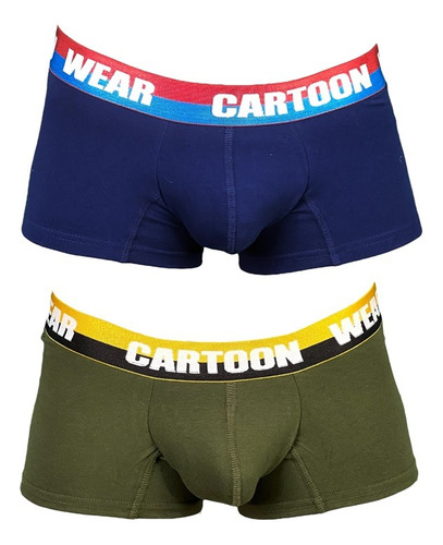 Dupack Boxer Corto Hombre Algodón Cartoon Wear 