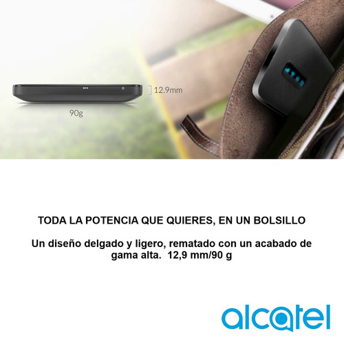 Router Wifi 4g Lte Portátil Recargable Alcatel Mifi Linkzone