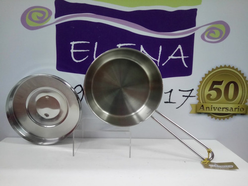 Imagen 5 de 7 de Cacerola Gamuza Master Ware Acero Triple Fondo N°18 C/ Mango
