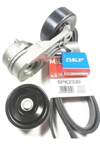 Imagen 2 de 6 de Kit Polyv Ford Ranger 3.0 Powerstroke Rodamientos Skf /gates