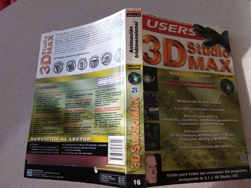 3d Studio Max Users -español- Daniel Venditti- Sin Cd 2000 (Usado)