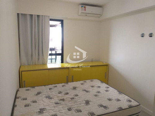 Imagem 3 de 10 de Apartamento, Locação, Tribeca, , Paralela, 54 Metros , Quarto E Sala, Vista Mar! - Ap0500
