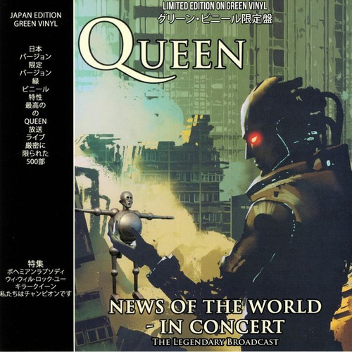 Queen News Of The World In Concert Vinilo Lp Color Nuevo