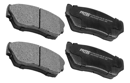 Jgo Pastillas Freno Del Para Nissan Nx 1991 1992 1993 Fritec