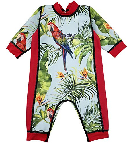 Aquajoy Warmsy - Reversible Baby Wetsuit - Baby Swimsuit - N