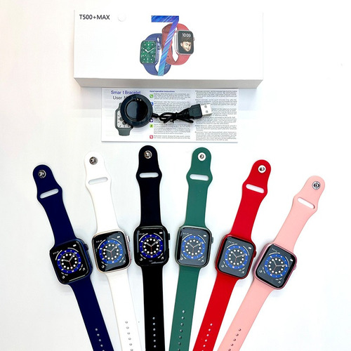 Imagen 6 de 8 de Smartwatch T500+ Plus Max Serie 7 Año 2022 Reloj Inteligente