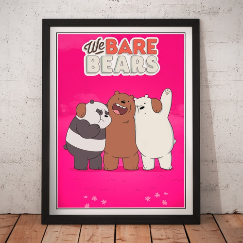 Cuadro Cartoons - Escandalosos - Bare Bear - Cartoon Network