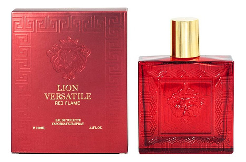 Perfume Marca Ebc Para Hombre Lion Versatile Red Flame 100ml