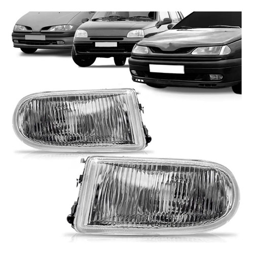 Par Farol Milha Clio 96 97 98 Megane 98 Scenic 2000