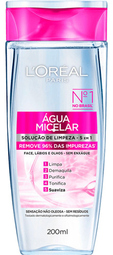 Loréal Paris Água Micelar Hialurônico 200ml Full