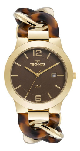 Relógio Technos Feminino Unique Dourado - 2115tut/1m