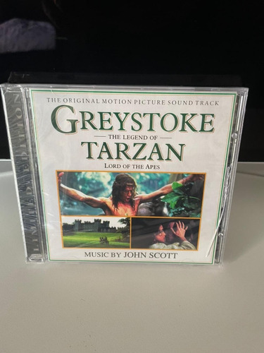 Greystoke The Legend Of Tarzan Trilha Sonora John Scott Limt (Usado)