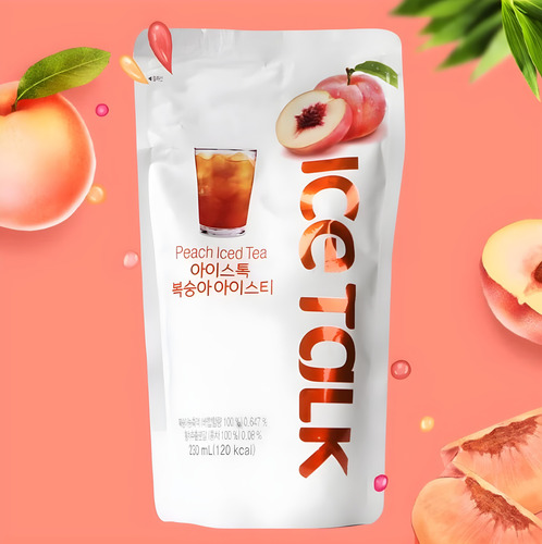 Jugo En Sobres Coreanos Ice Talk (sabores) 230ml