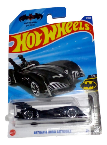Hot Wheels Set De 3 Autos Batman Negro