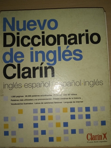 Nuevo Diccionario De Inglés Clarín (Usado)