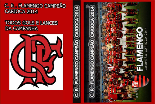 Dvd Flamengo Campeão Carioca 2014,2017,2019 (3 Dvds )