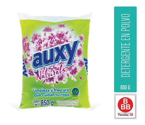 Detergente En Polvo Para La Ropa Auxy Naturals, 850g | MercadoLibre