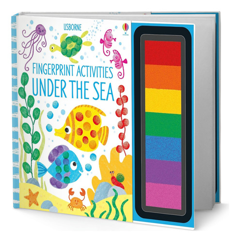 Libro Fingerprint Activities Under The Sea [ Original ], De Fiona, Watt. Editorial Usborne Pub Ltd, Tapa Blanda En Inglés, 2023