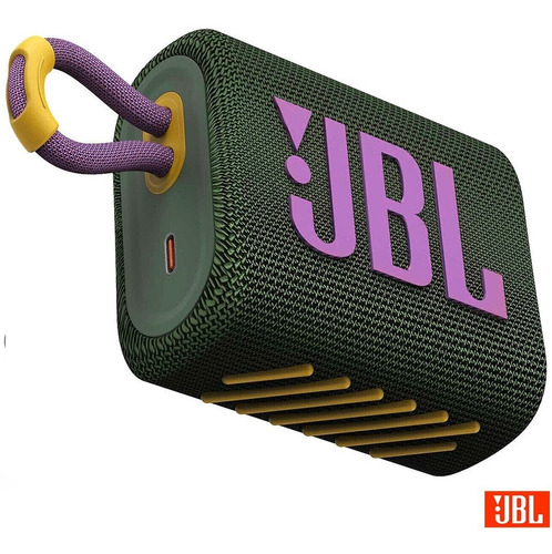 Imagen 1 de 10 de Jbl Go 3 Parlante Bluetooth Extra Bass Portatil Acuatico 