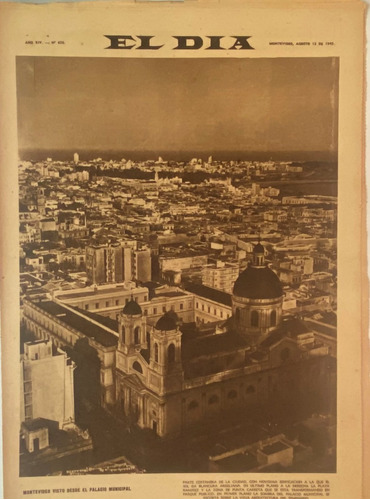 Antiguo El Día N° 656 Exposición Pedro Figari  1945 B8