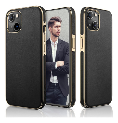 Lohasic Funda De Cuero Para iPhone 13, Lujosa Funda Clásica 