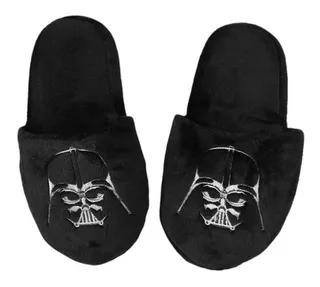 Pantuflas Negras De Star Wars Darth Vader Geek