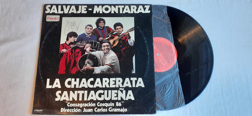 Salvaje Montaraz La Chacarerata Santiagueña Promo  Vinilo Nm