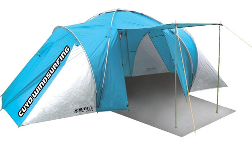 Carpa 4 Personas Spinit Holliday Comedor Y 2 Habitaciones