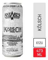 Comprar Cerveza Antares Kolsch Artesanal Rubia Lata - Pack X12
