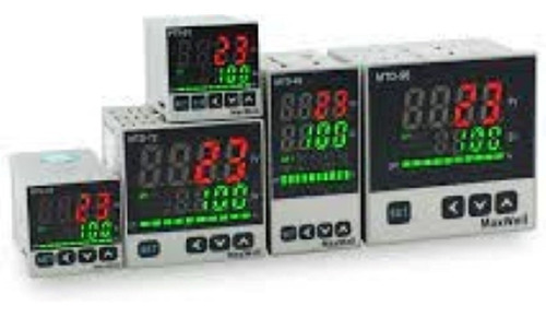 Control De Temperatura Maxwell Ft100 Salida Relay 1/16 Din