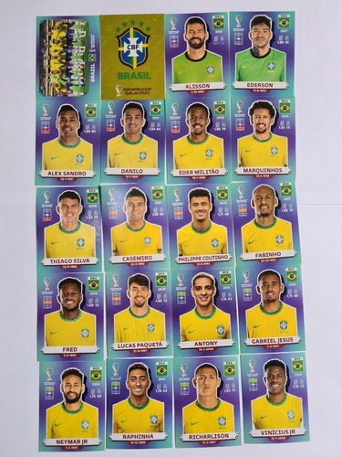 Figurinhas Taça Da Copa Do Mundo 2022 Troféu Fifa Completo Album Copa do Mundo 2022 Personagem Futebol - Kit Time Brasil Album Copa 2022