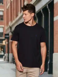 Camiseta Casual Masculina Básica Gola Careca Reserva Oferta Preto N/a M Liso - R$ 113,52