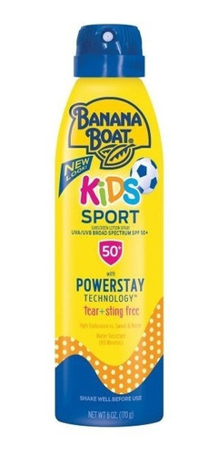 Protector Solar En Spray Spf 50+ Banana Boat Kids Sport