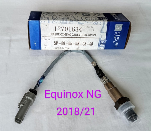 Sensor Oxigeno Pos-1 Equinox Ng 2018/21. Gm Orig. 12701634.