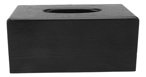 D Soporte Rectangular De Madera For Pañuelos Faciales