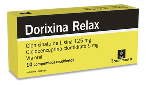 Dorixina® Relax X 10 Comprimidos