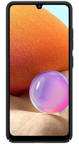 Imagen 6 de 6 de Case Delgado Mate Para Galaxy A32 De Policarbonato Negro