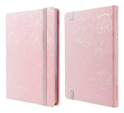 Cuaderno Mickey Mouse Mooving Notes A5 Tapa Dura Cosido Raya