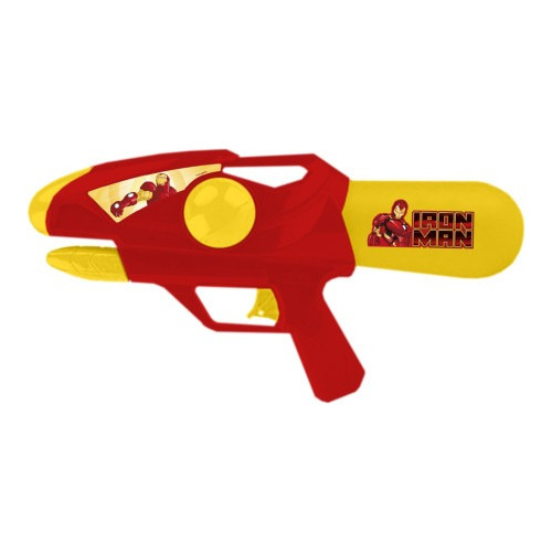 Pistola Lanza Agua Iron Man 20cm 8533