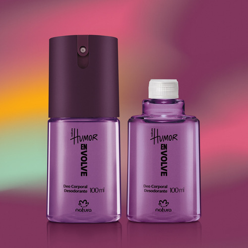 Kit Perfume Natura - Humor Envolve + 1 Refil