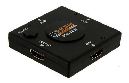 Switch Selector Para Cables Hdmi 3 Puertos 1080p Splitter