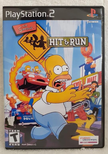 The Simpsons: Hit & Run - Ps2 - Obs: R1