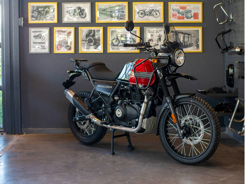 Imagen 3 de 25 de Royal Enfield Himalayan Rock Red Entrega Inmediata