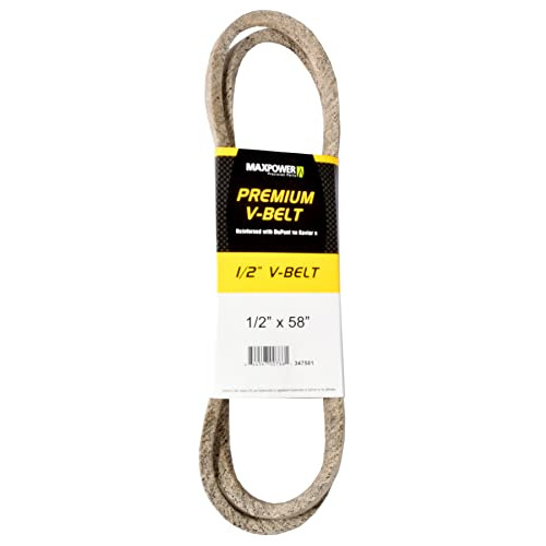 Correa Premium Reforzada Fibras De Kevlar, 1/2  X 58 .